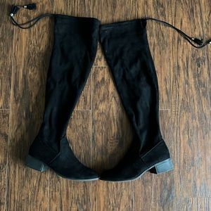 Madden Girl Over the Knee suede boots